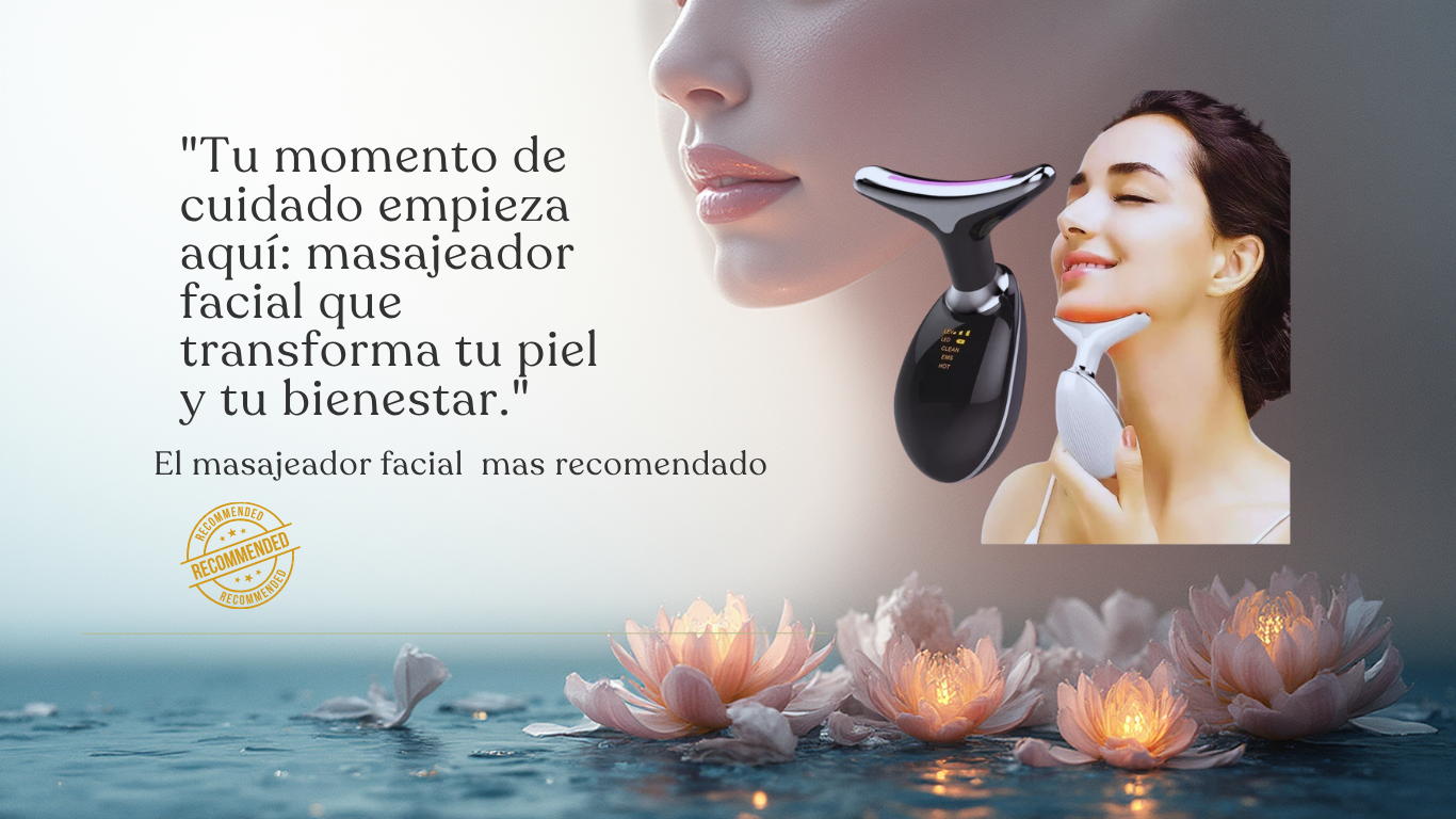 Masajeador facial- LUMINA™ Despierta el resplandor natural de tu piel.